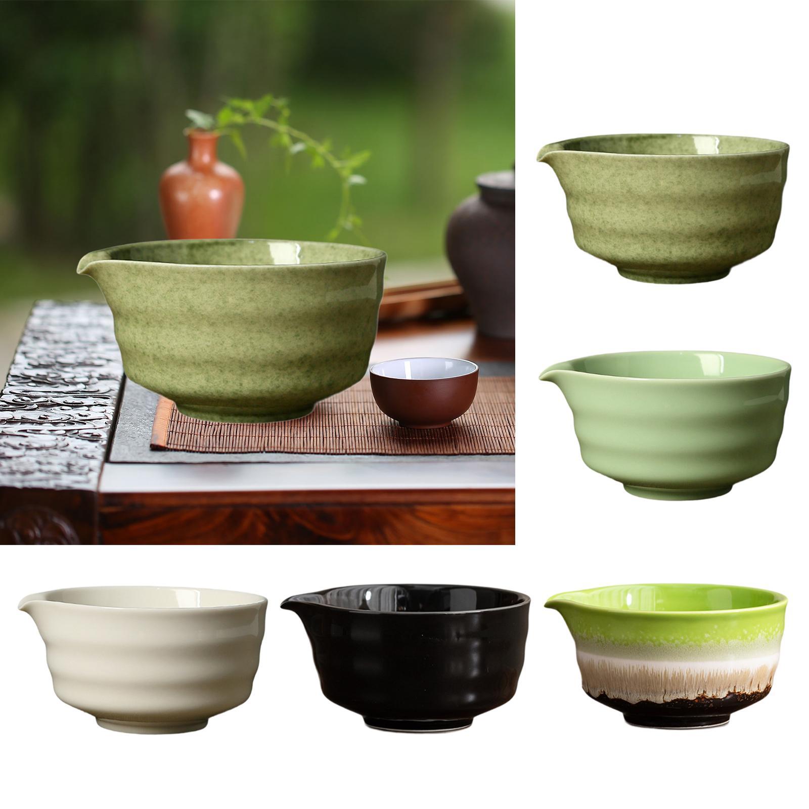 Handmade Ceramic Mug - 주둥이가 달린 세라믹 말차 그릇 친구를