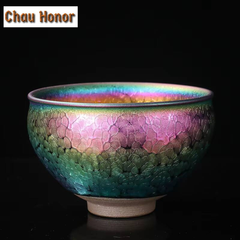 부티크 다채로운 Jianzhan 가마 변경 시음 컵,  - Handmade Ceramic Mug 리뷰 및 가격