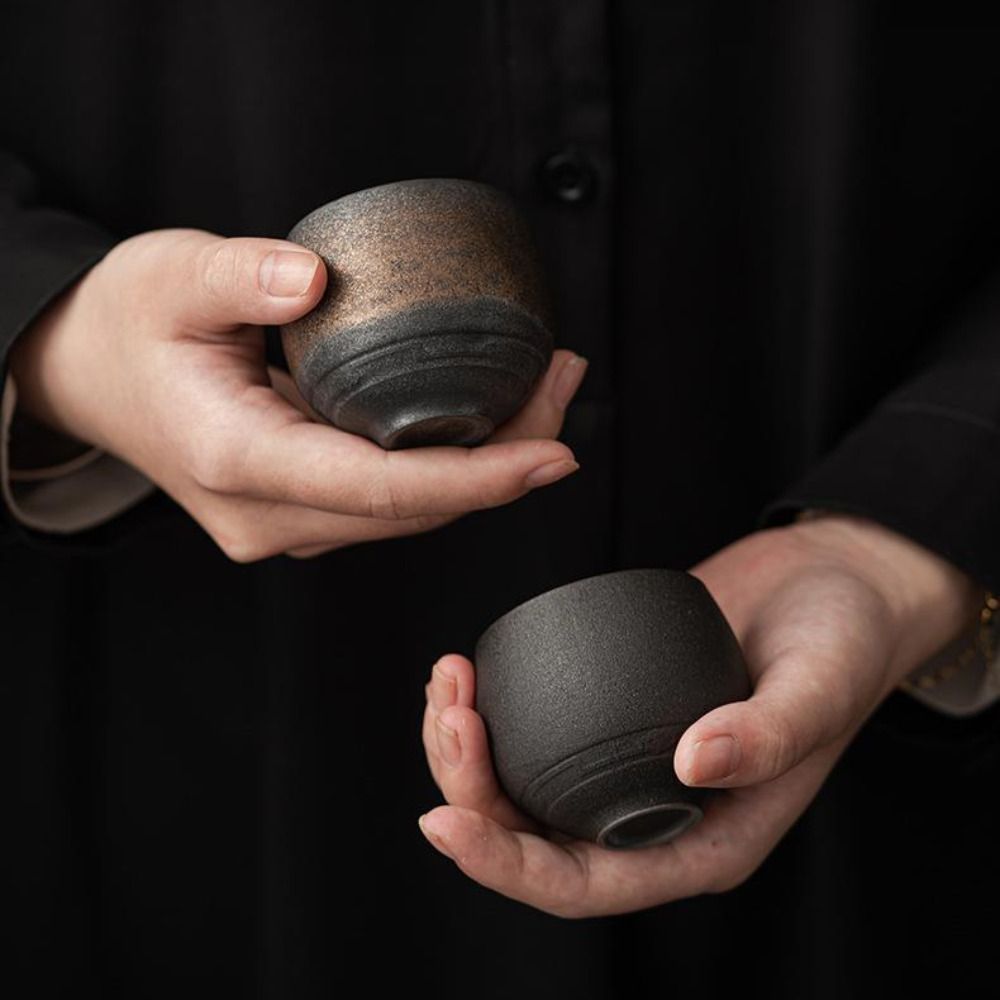 가정용 일본식 석기 찻잔 고대 스타일 80ml 마스터  - Handmade Ceramic Mug 리뷰 및 가격