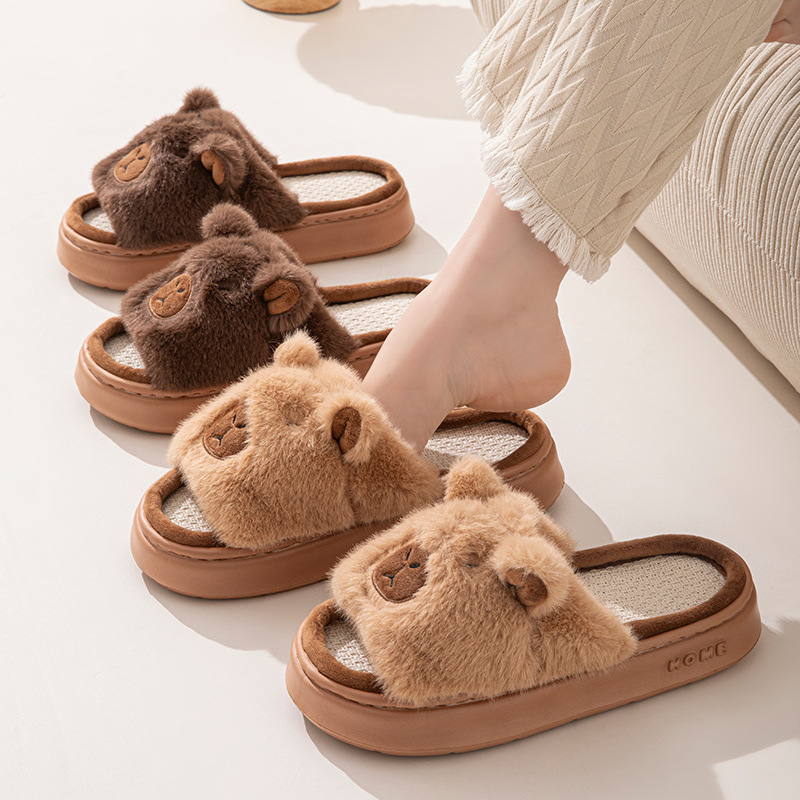 헴프 카툰 여성 슬리퍼 홈 플랫 캐주얼 봄 여름 럭셔리 - Luxury Lifestyle Shoes 리뷰 및 가격
