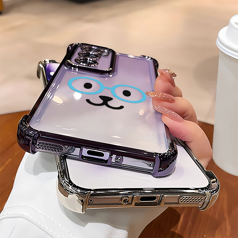 그래피티 귀여운 파란색 안경 디자인 OPPO A98 A - Oppo A78 리뷰 및 가격
